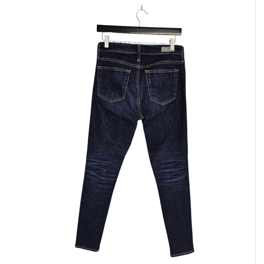 AG Adriano Goldschmied The Farrah Skinny Ankle High Rise Dark Blue Jeans‎ 27 - Picture 9 of 9